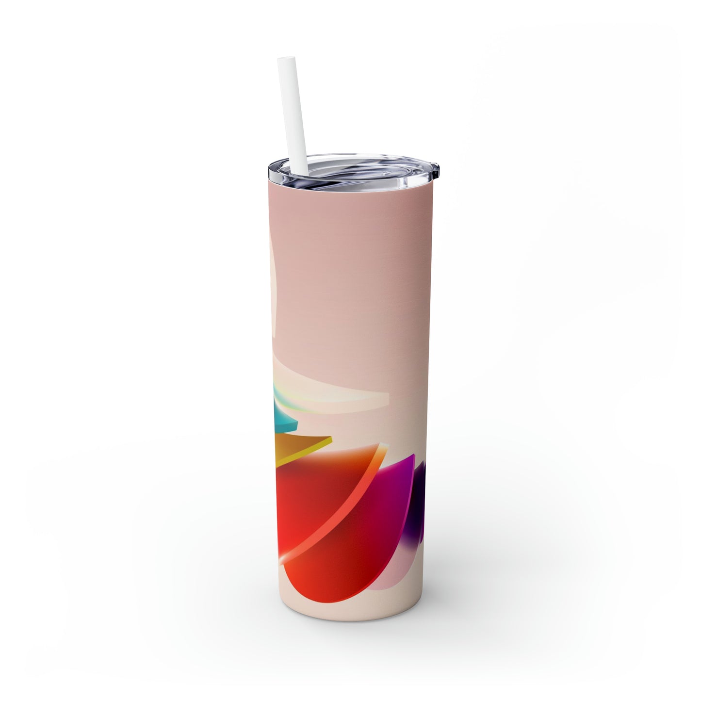 Skinny Tumbler with Straw, 20oz