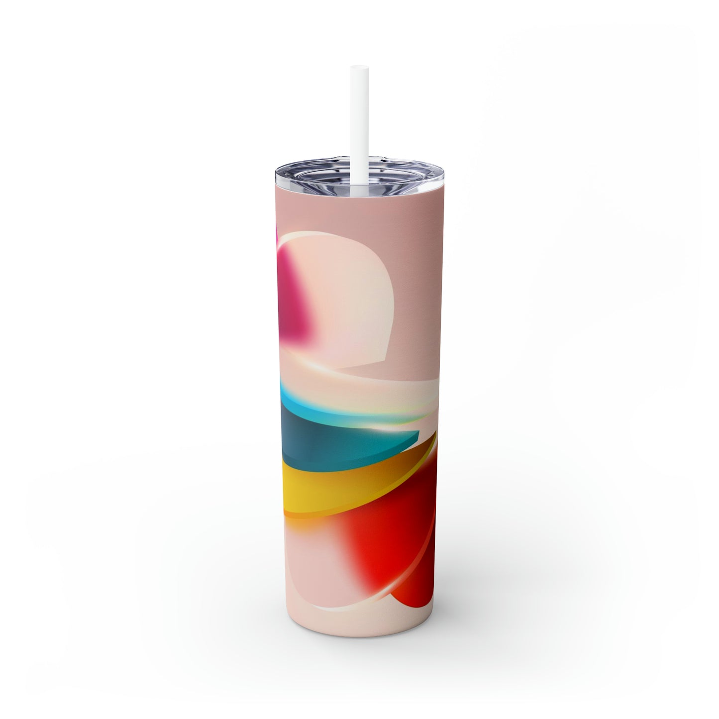 Skinny Tumbler with Straw, 20oz