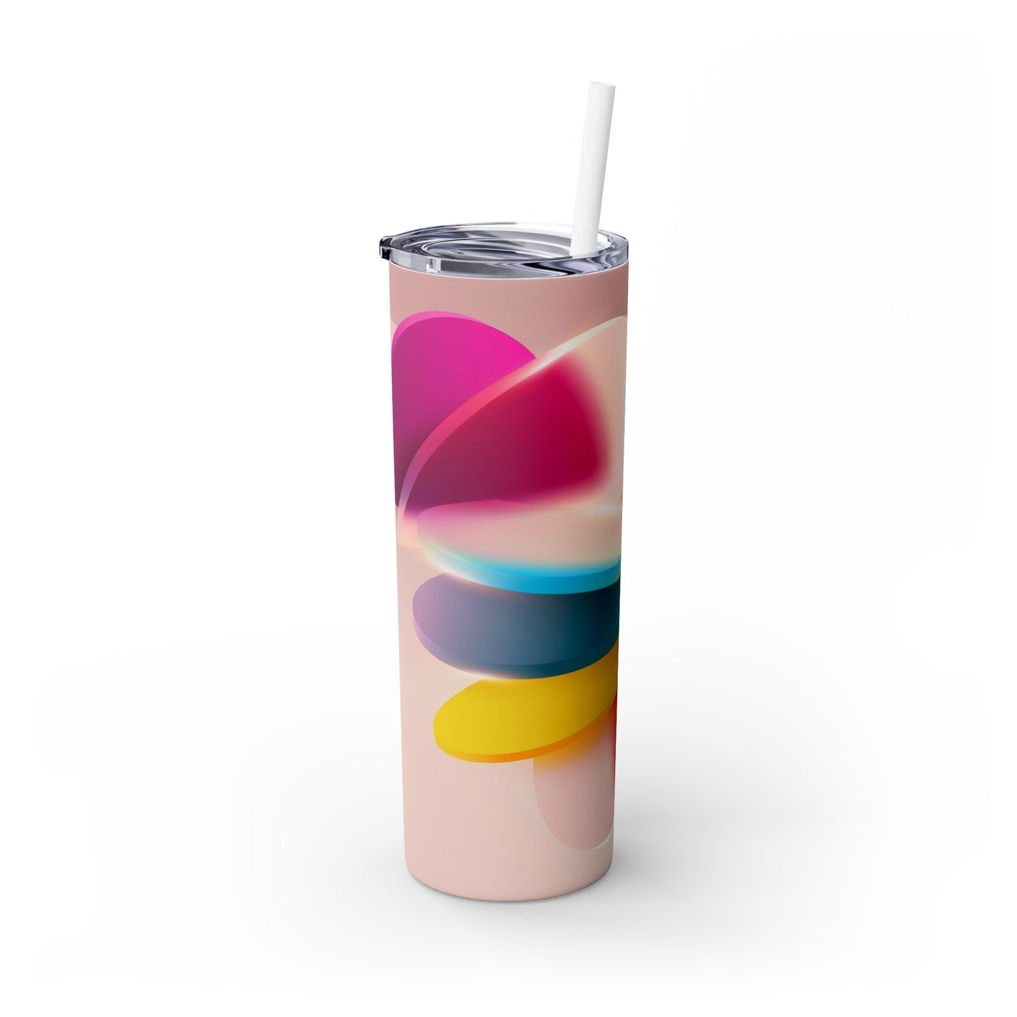 Skinny Tumbler with Straw, 20oz