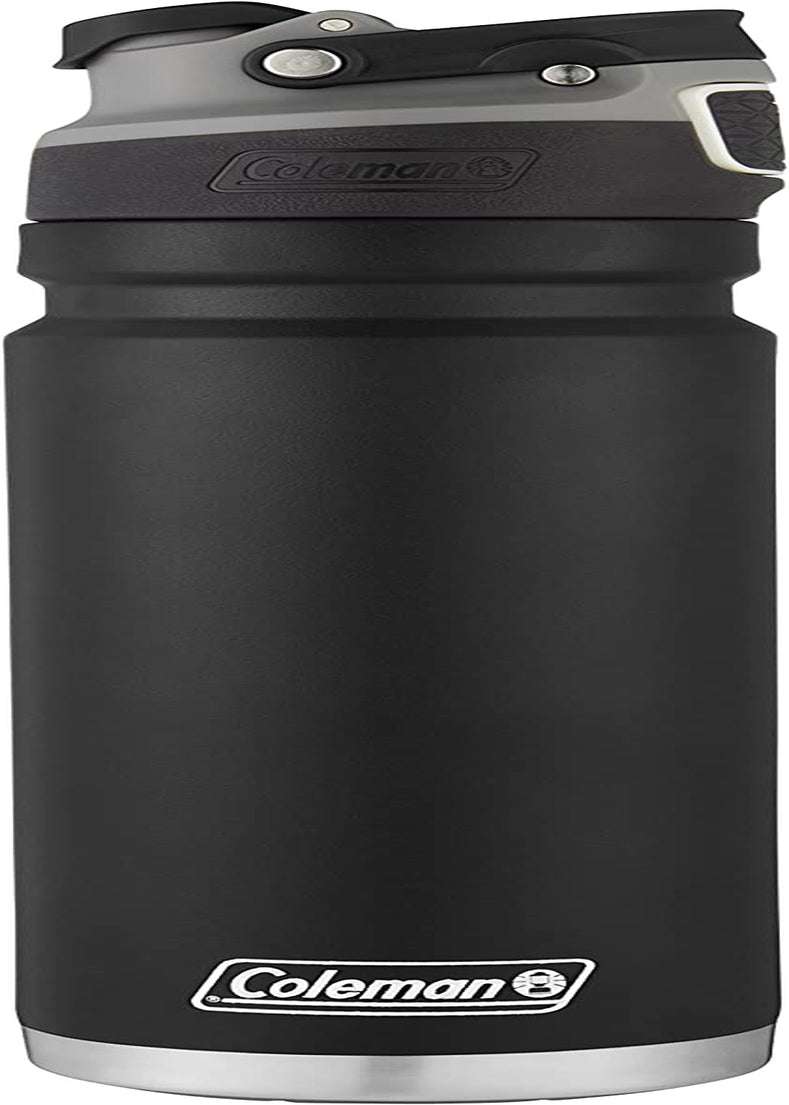 Coleman Freeflow Autoseal 24 oz Stainless Steel Water Bottle - Black